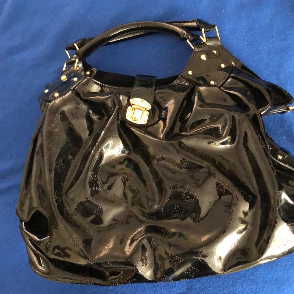 Black Louis Vuitton Paris Bag